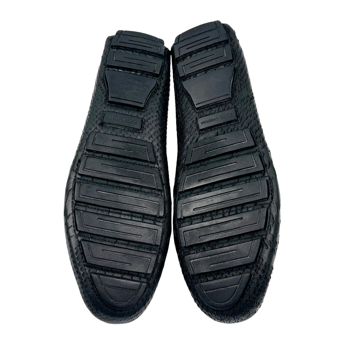 Dolce & Gabbana Snakeskin Leather Driving Loafers (Size 42/42.5)