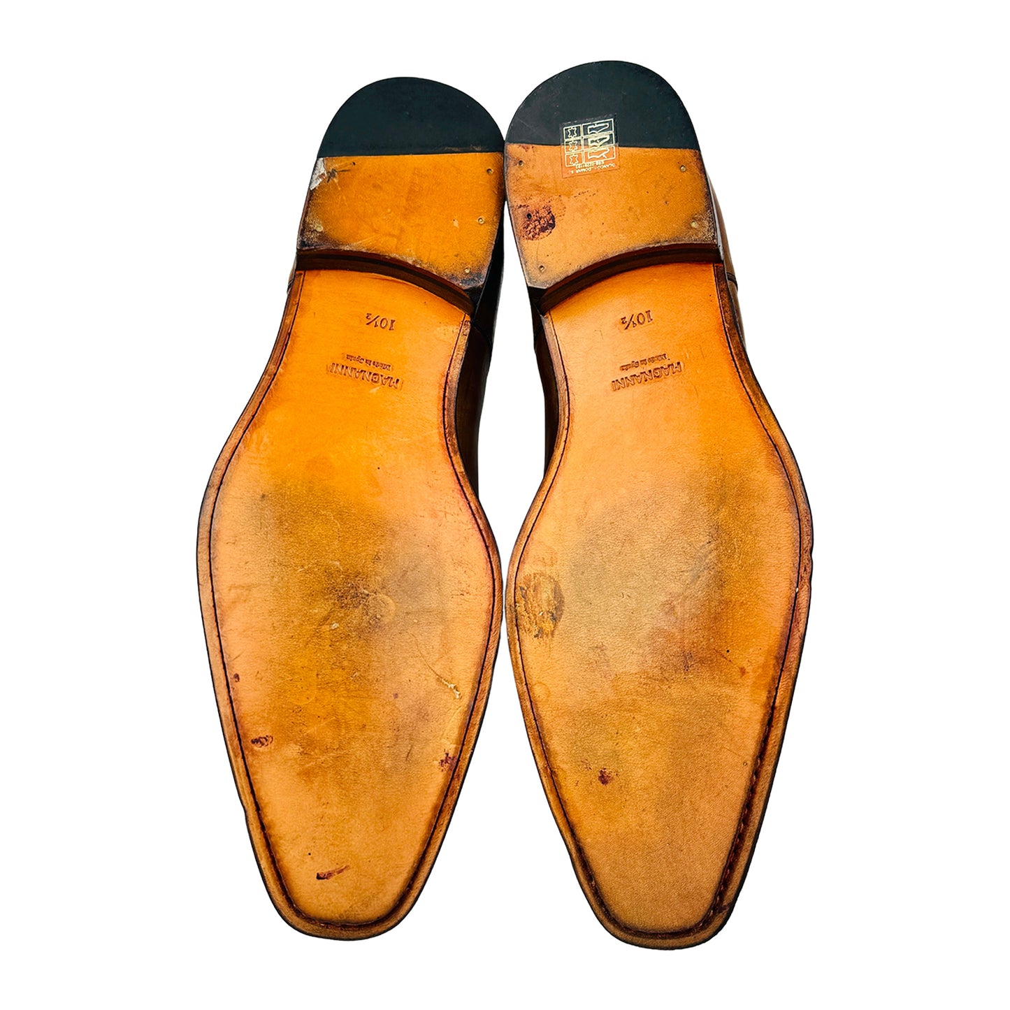 Magnanni Men's Double Monk Strap Shoes (Size 44)