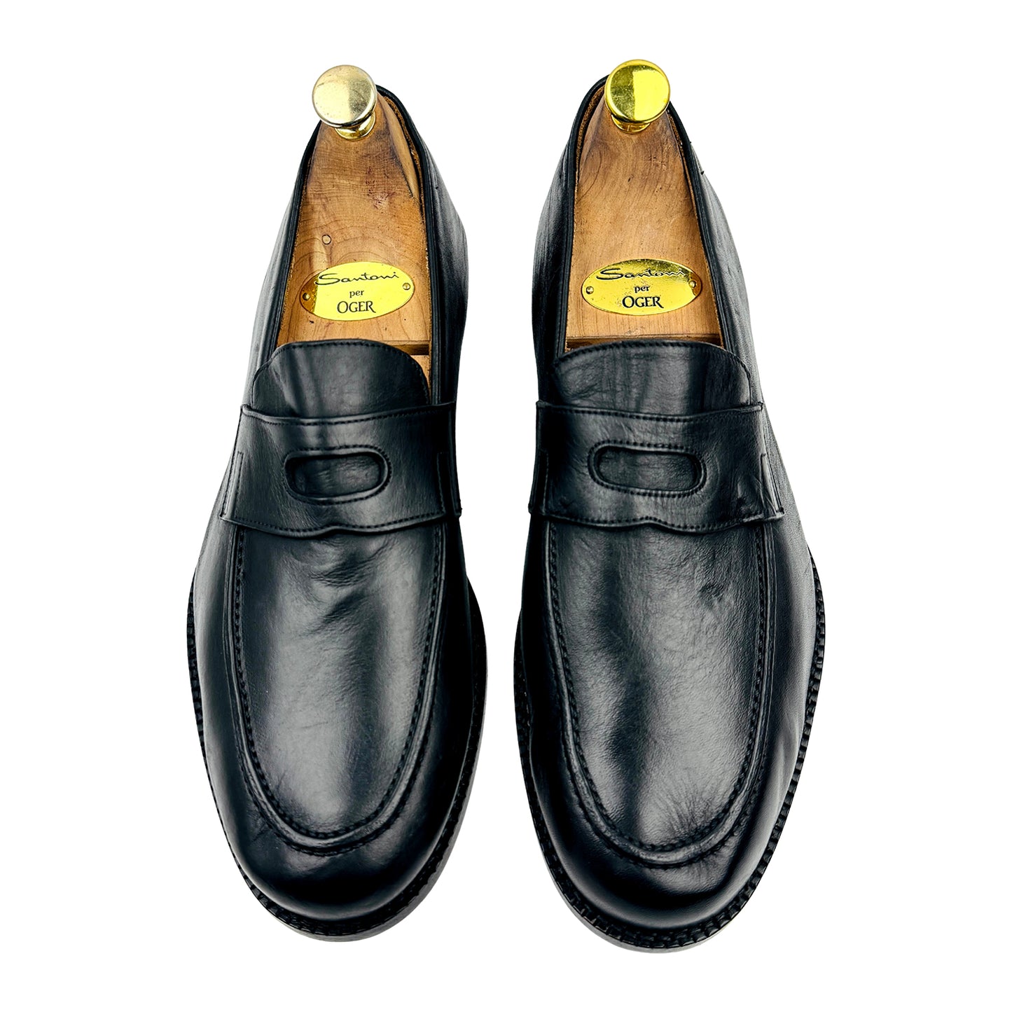 Beckett Simonon Roy Leather Penny Loafers (Size 42.5)
