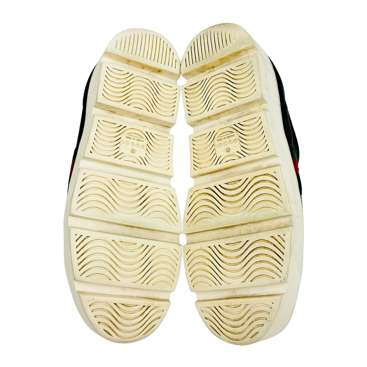 Gucci Ace Platform Black Sneakers (Size 38.5) - 577573