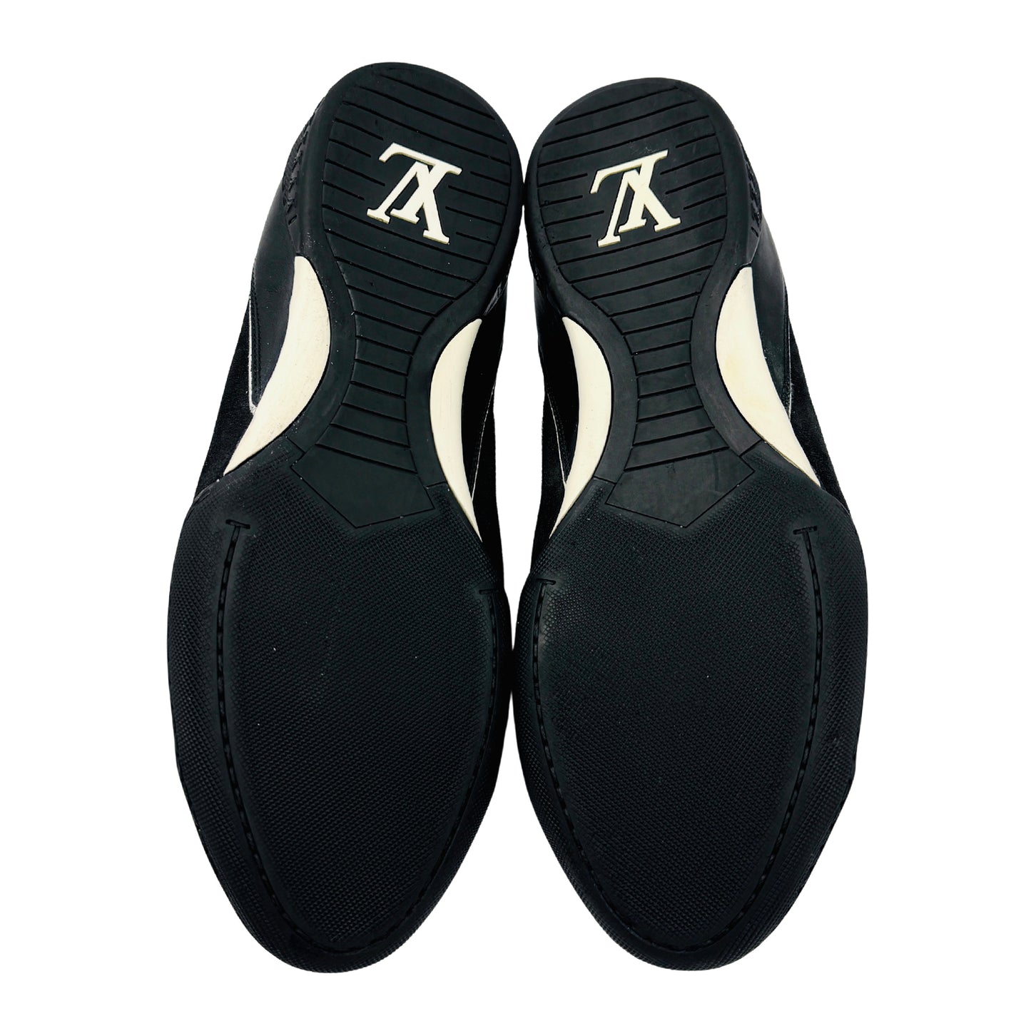 Louis Vuitton Men's Low-Top Black Sneakers (Size 41/41.5)