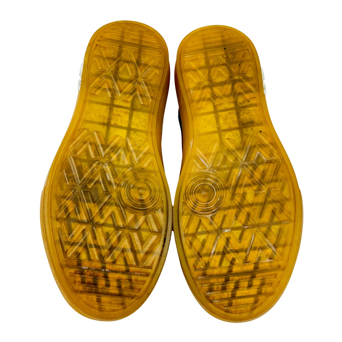 Louis Vuitton Ollie Yellow Sneakers (Size 40/40.5)