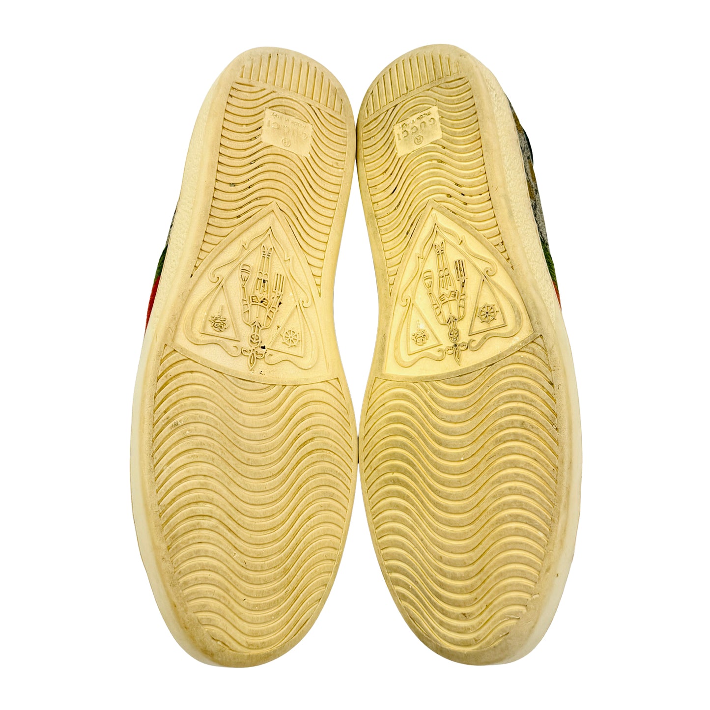 Gucci Ace GG Supreme Sneakers (Size 41/41.5)