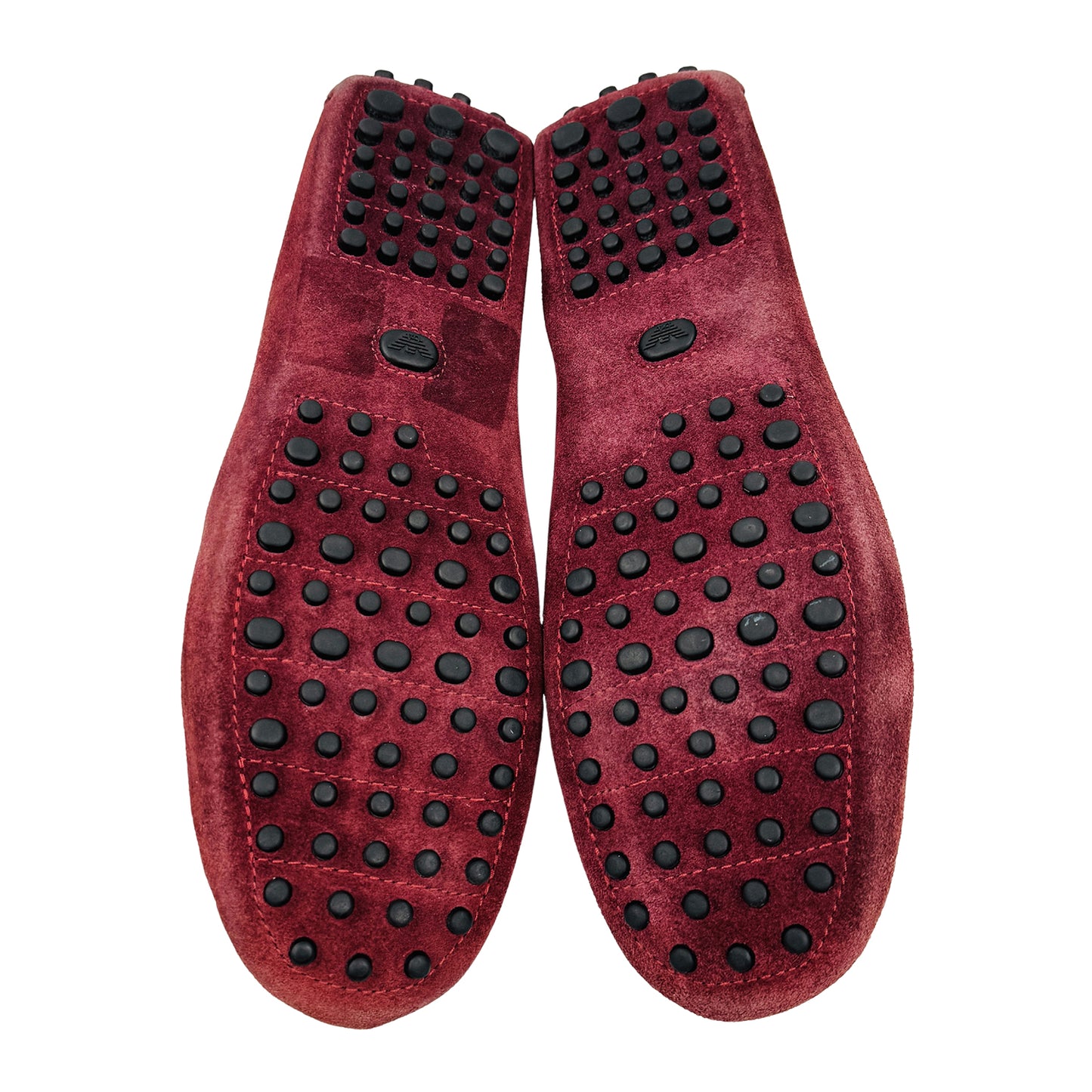 Emporio Armani Men's Red Driving Loafers (Size 43)