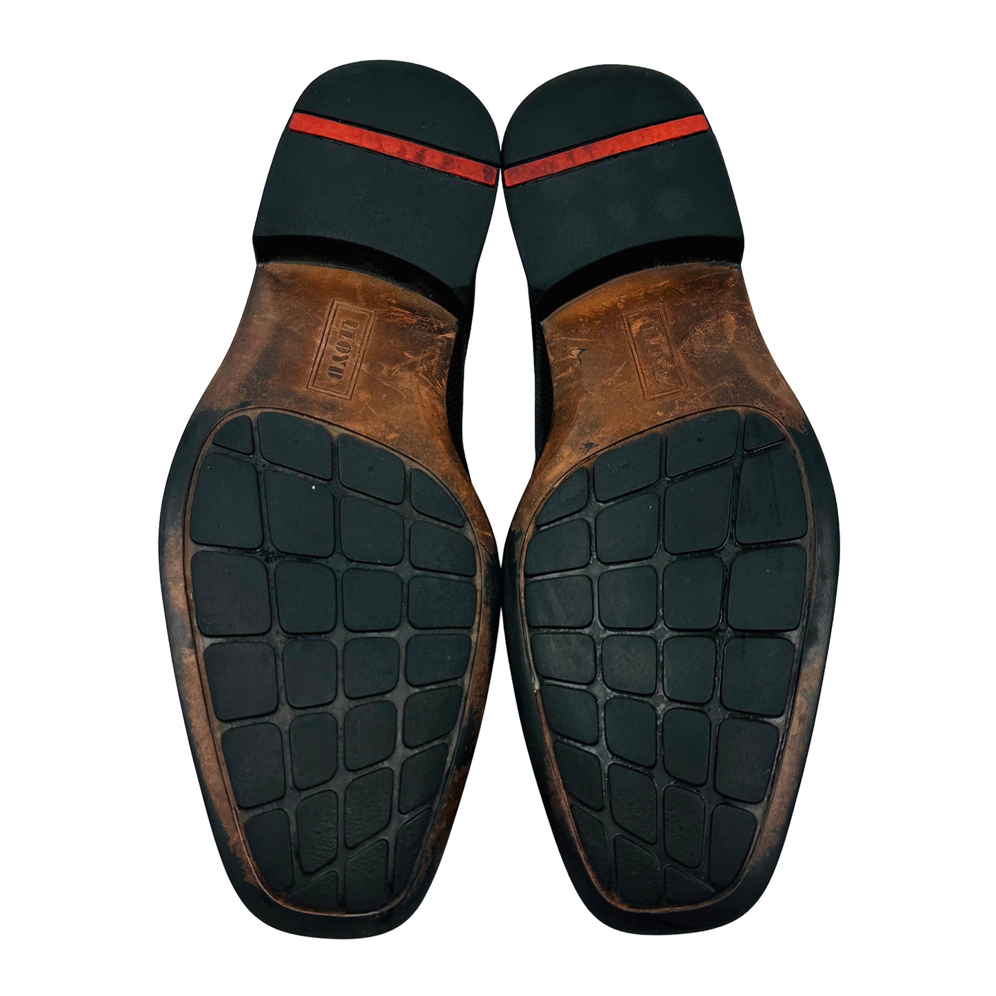 LLOYD Dagget Black Leather Derby Shoes (Size 43.5)