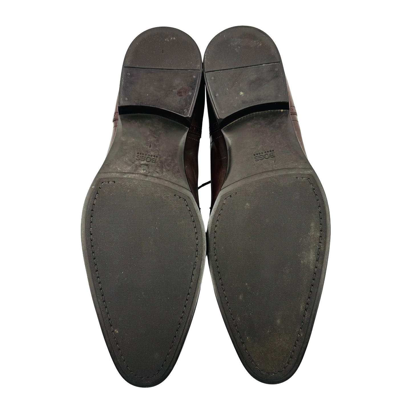 Hugo Boss Neviol Brown Leather Shoes (Size 44)