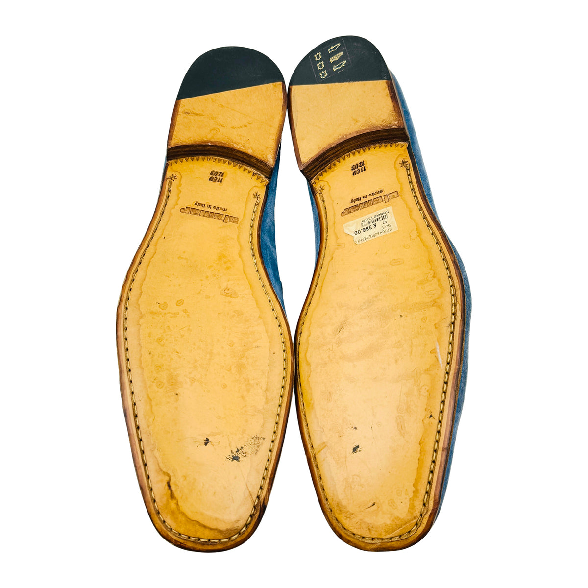 Stemar Men's Suede Penny Loafers (Size 44/44.5)