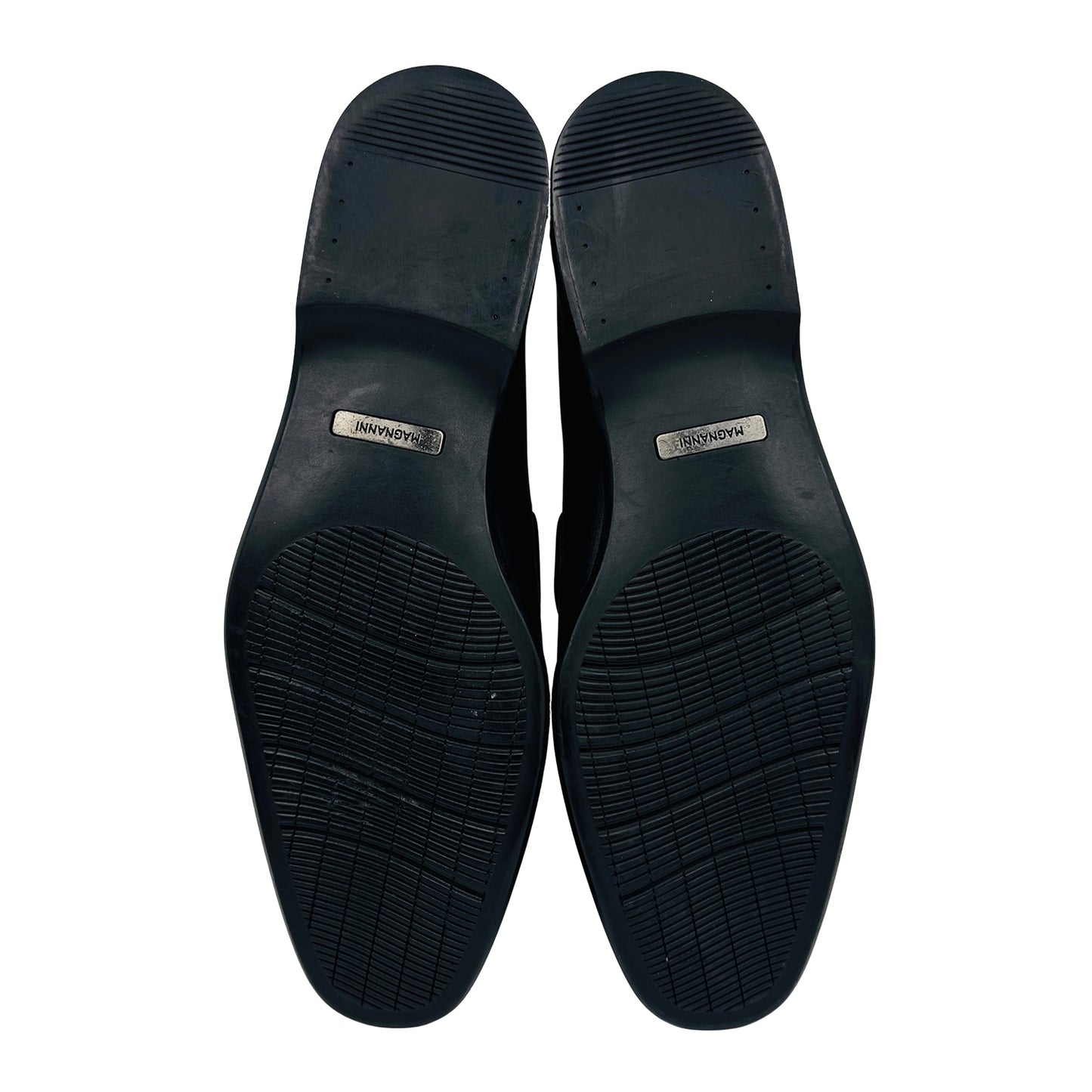 Magnanni Rafa II Black Leather Loafers (Size 43) - 18456