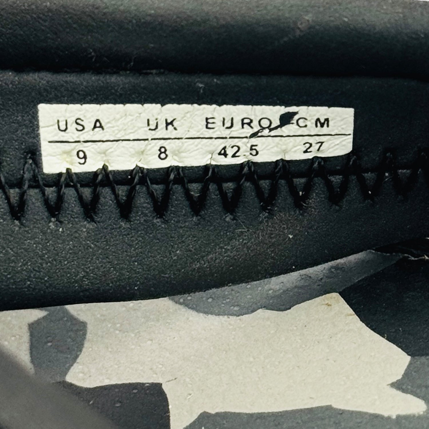 Inside Size printing image of Under Armour Micro GM Flip Flops (Size 42/42.5) - 1243664-001