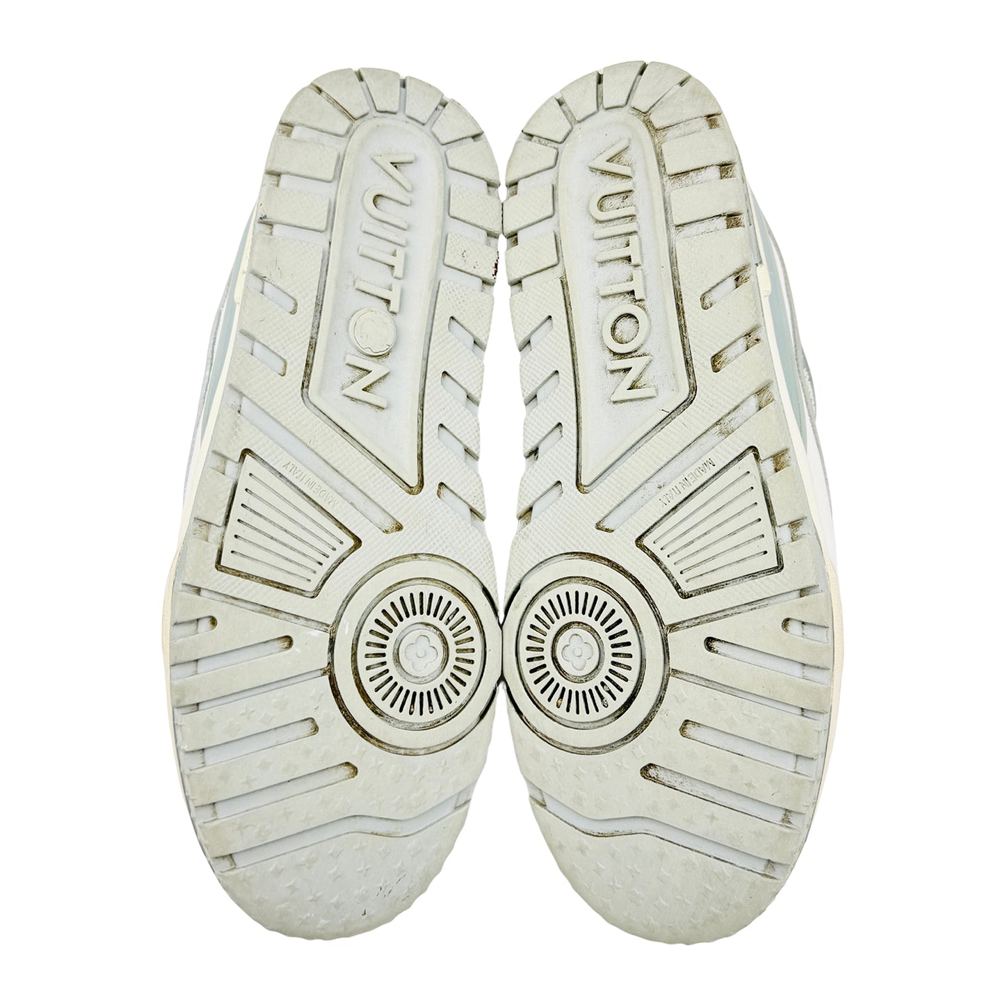 Louis Vuitton Trainer 'Grey White' Shoes (Size 42.5)