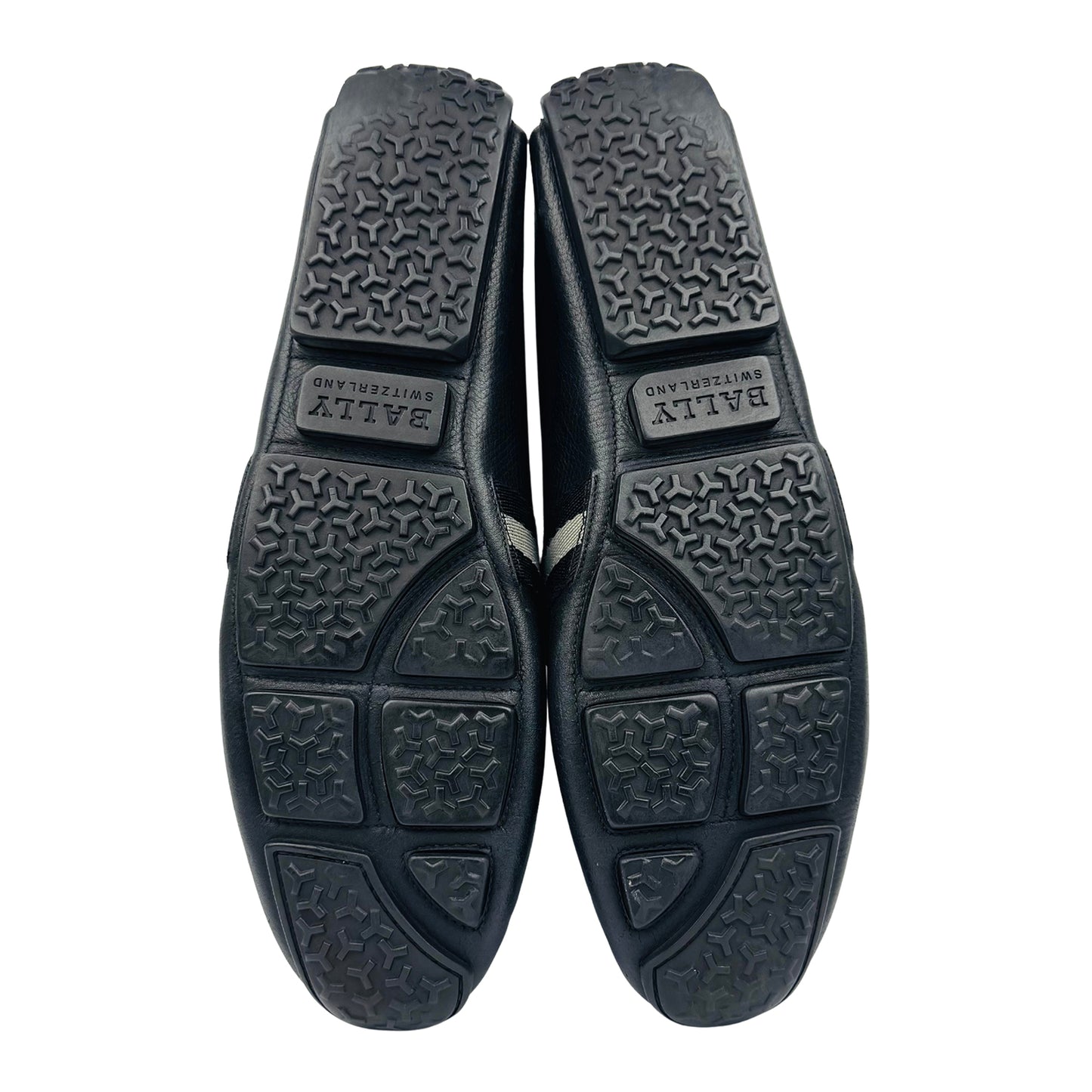 Bally Men's Pearce Black Leather Loafers (Size 42.5)