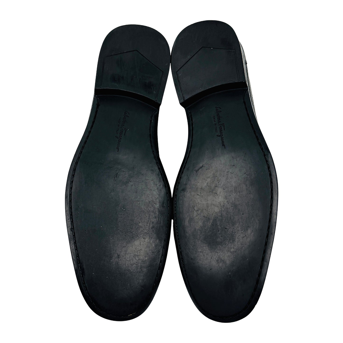 Salvatore Ferragamo Magnifico Black Loafers (Size 42)