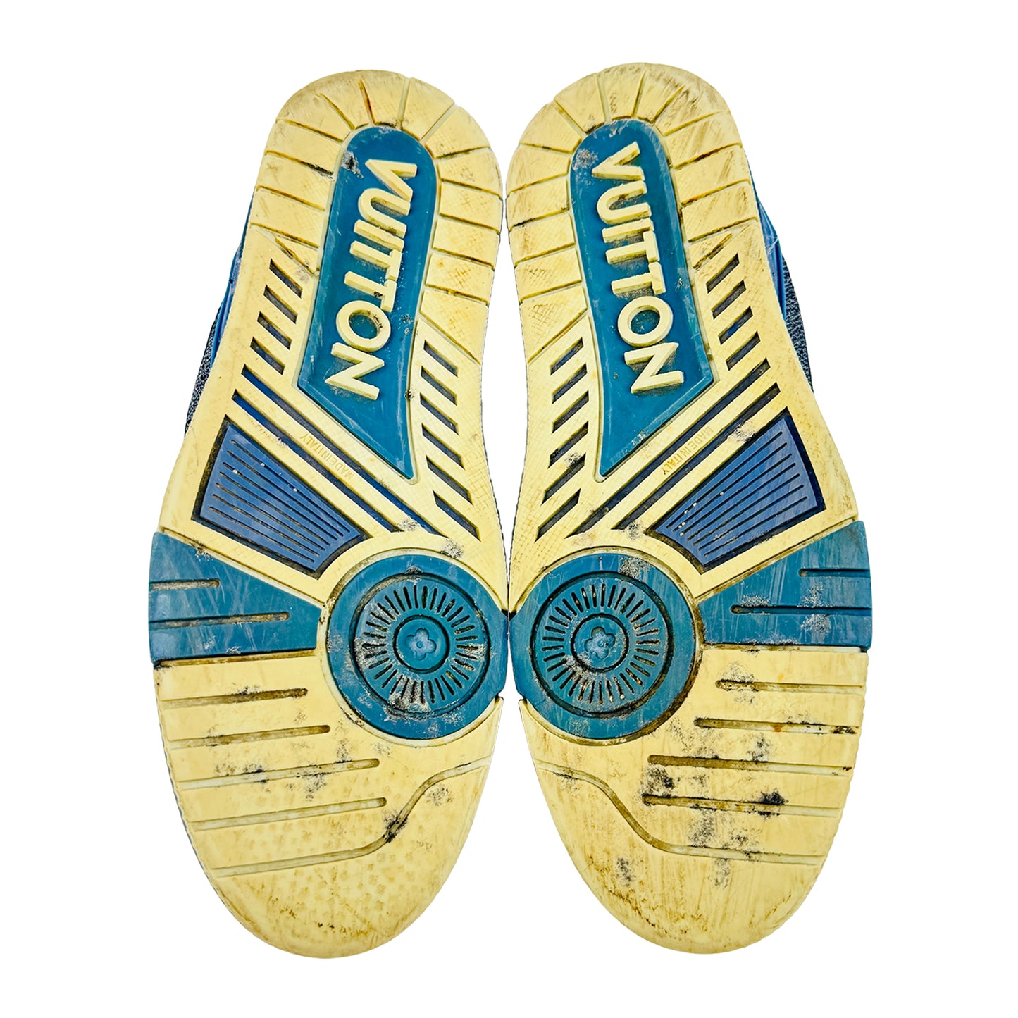 Louis Vuitton LV Trainer Crystal 'Marine' Sneakers (Size 41)