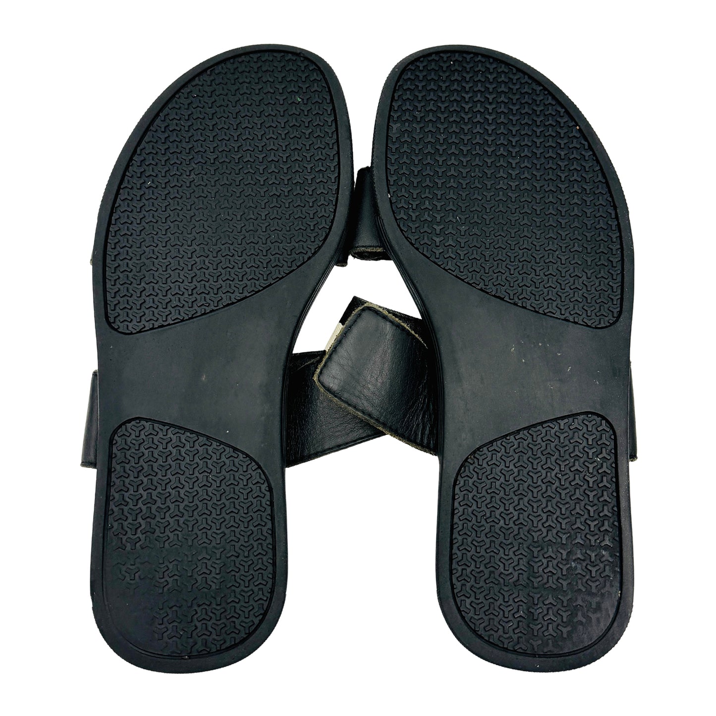 Bally Men's Black Leather Sandal Slides (Size 42.5/43)