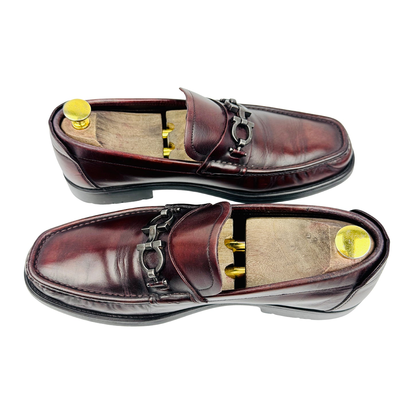 Salvatore Ferragamo David Gancini Bit Loafers (Size 42)