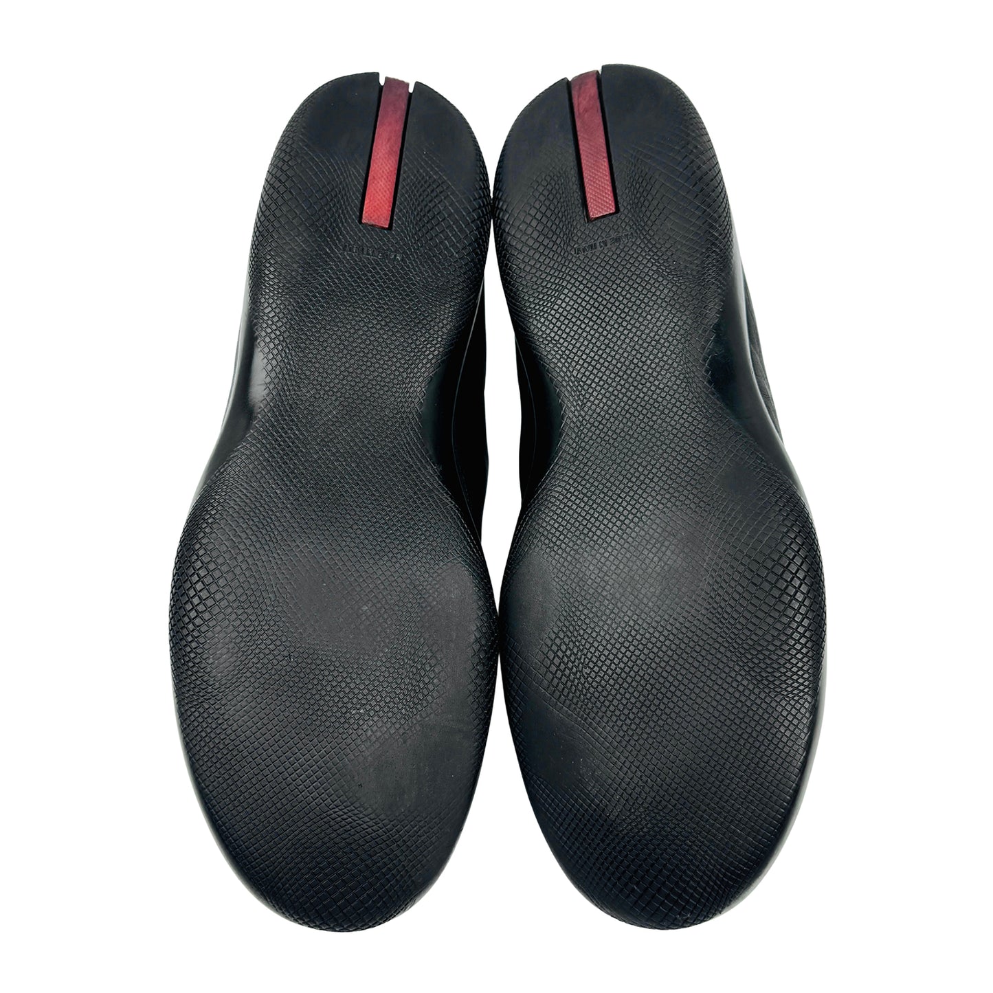 Prada Men's Black Leather Mules (Size 43.5)