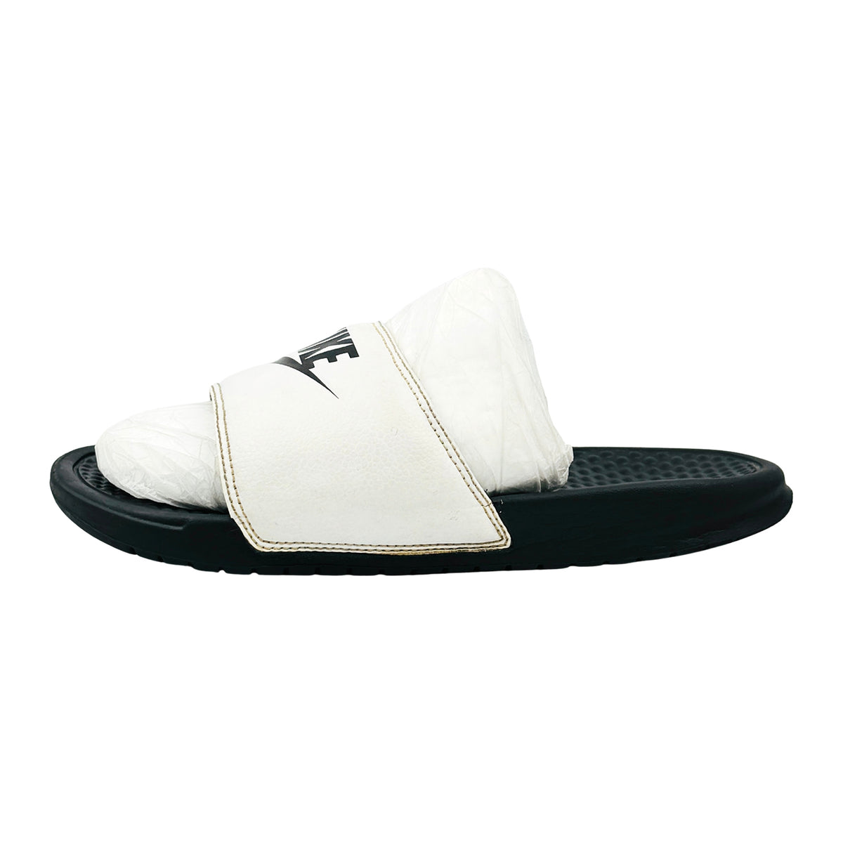 Nike Benassi JDI 'Black White' Slides (Size 41) - 343880-100