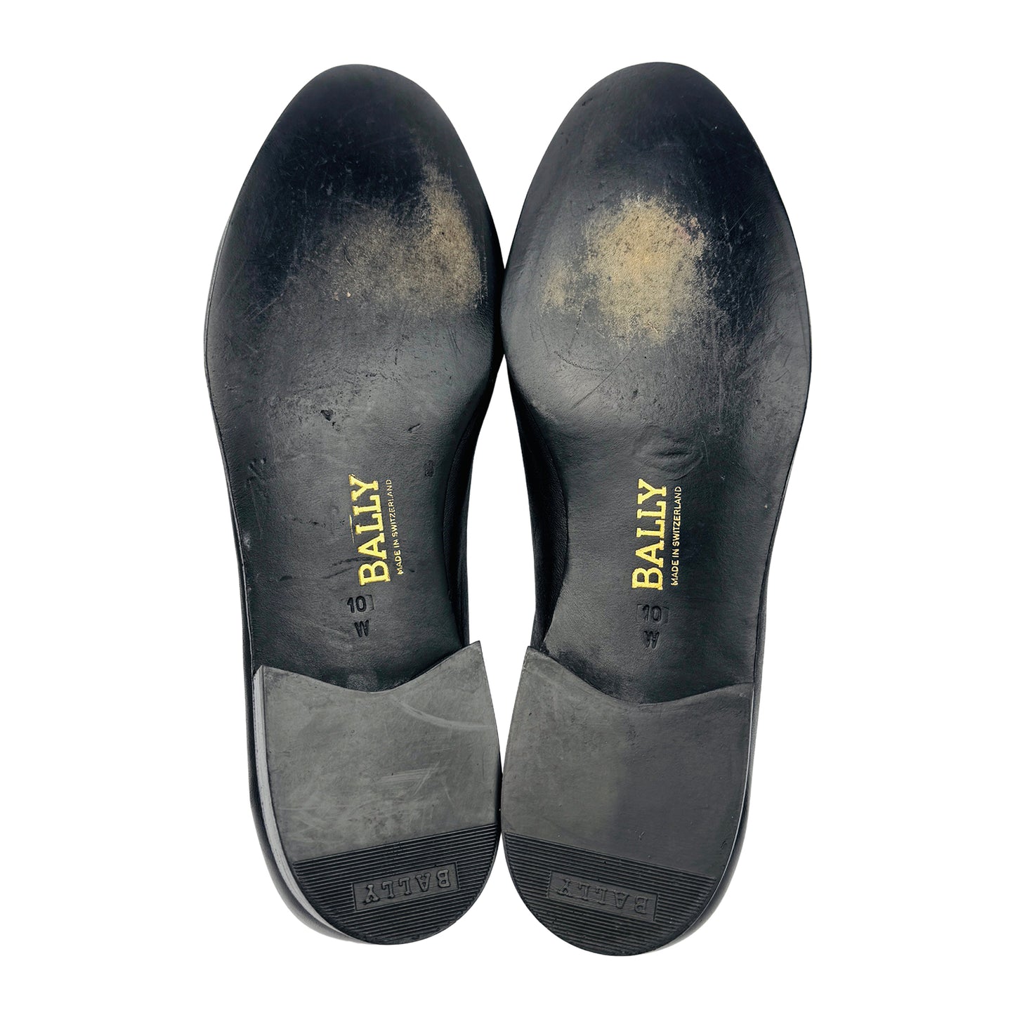 Bally Men's Oliver Black Penny Vintage Loafers (Size 43.5/44)