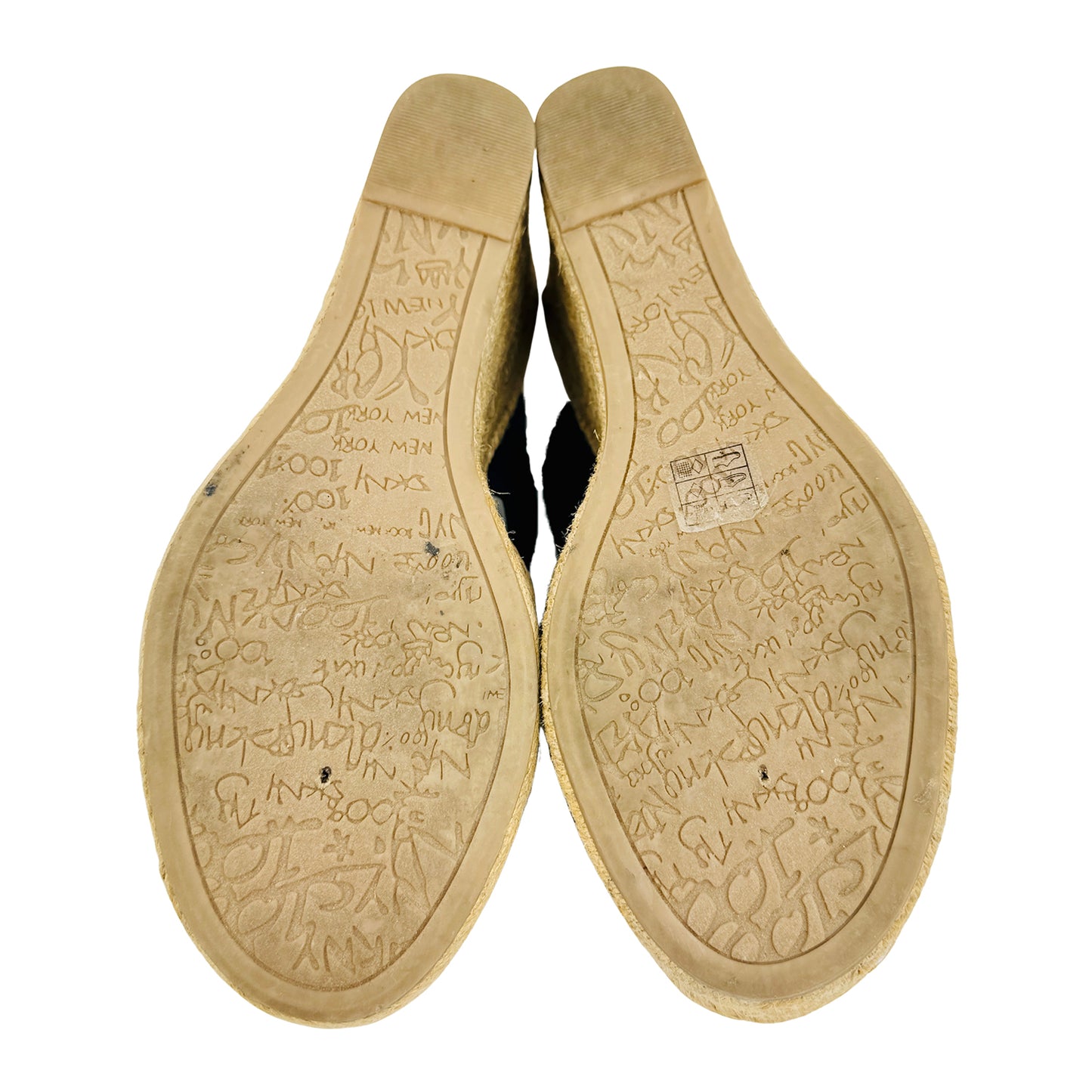 DKNY Maryn Crossband Espadrille Wedge Heels (Size 37.5) - K2432696