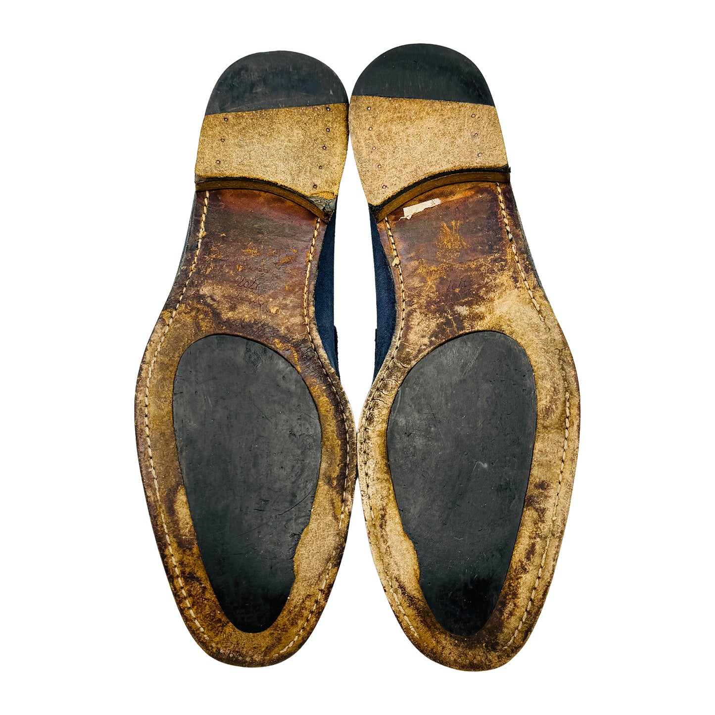 Berwick 1707 Navy Blue Blake Bit Loafers (Size 42)
