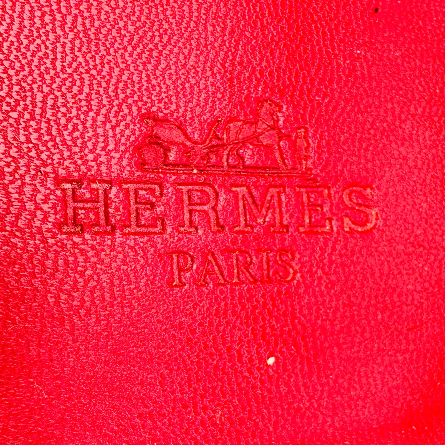Hermes Men's Oran Red Black Sandal Slides (Size 45/46)