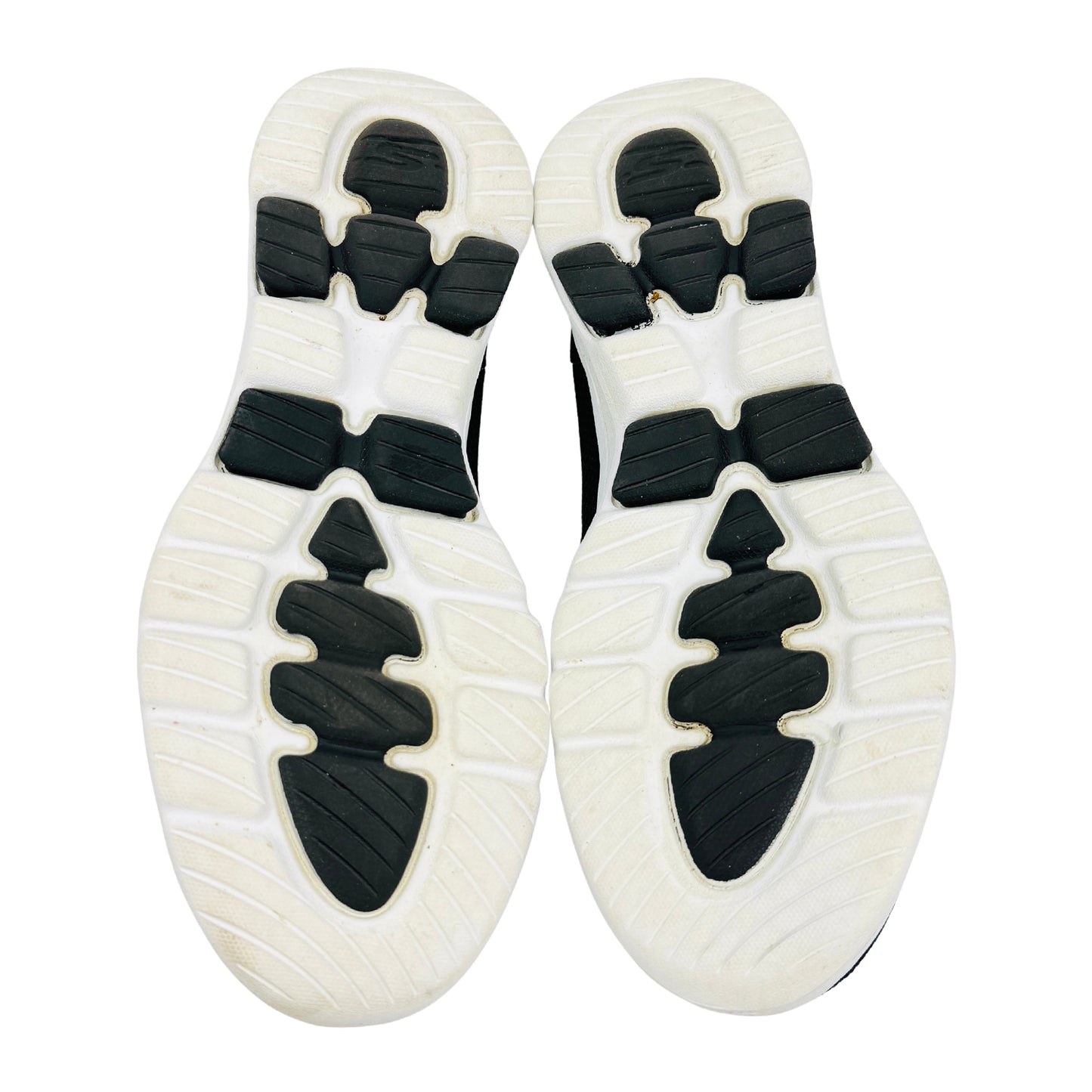 Skechers GOwalk 5 'Black White' Shoes (Size 39) - 15901 BKW