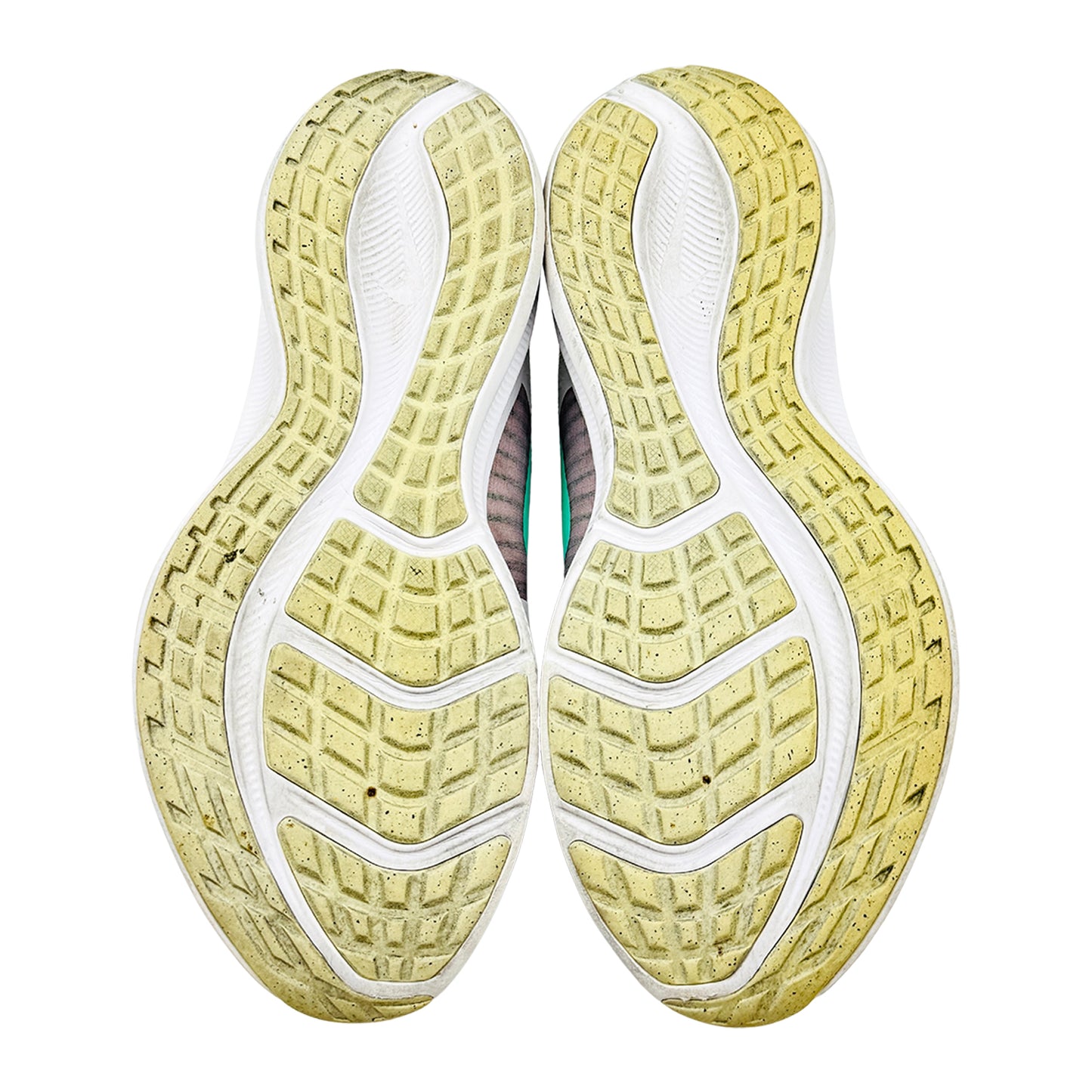 Nike Downshifter 11 'White Signal Green' Shoes (Size 38) - CW3413-101