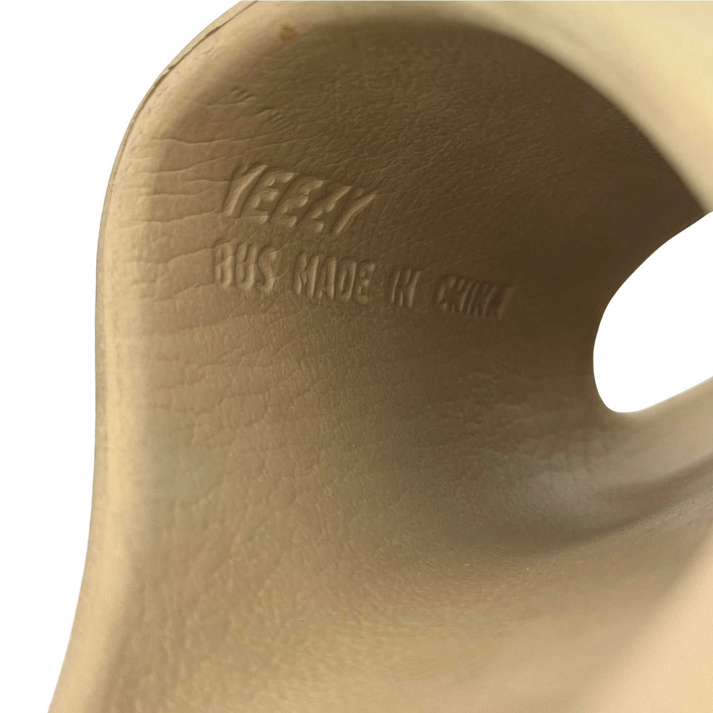 Adidas Yeezy 'Desert Sand' Slides (Size 41.5/42) - FW6344