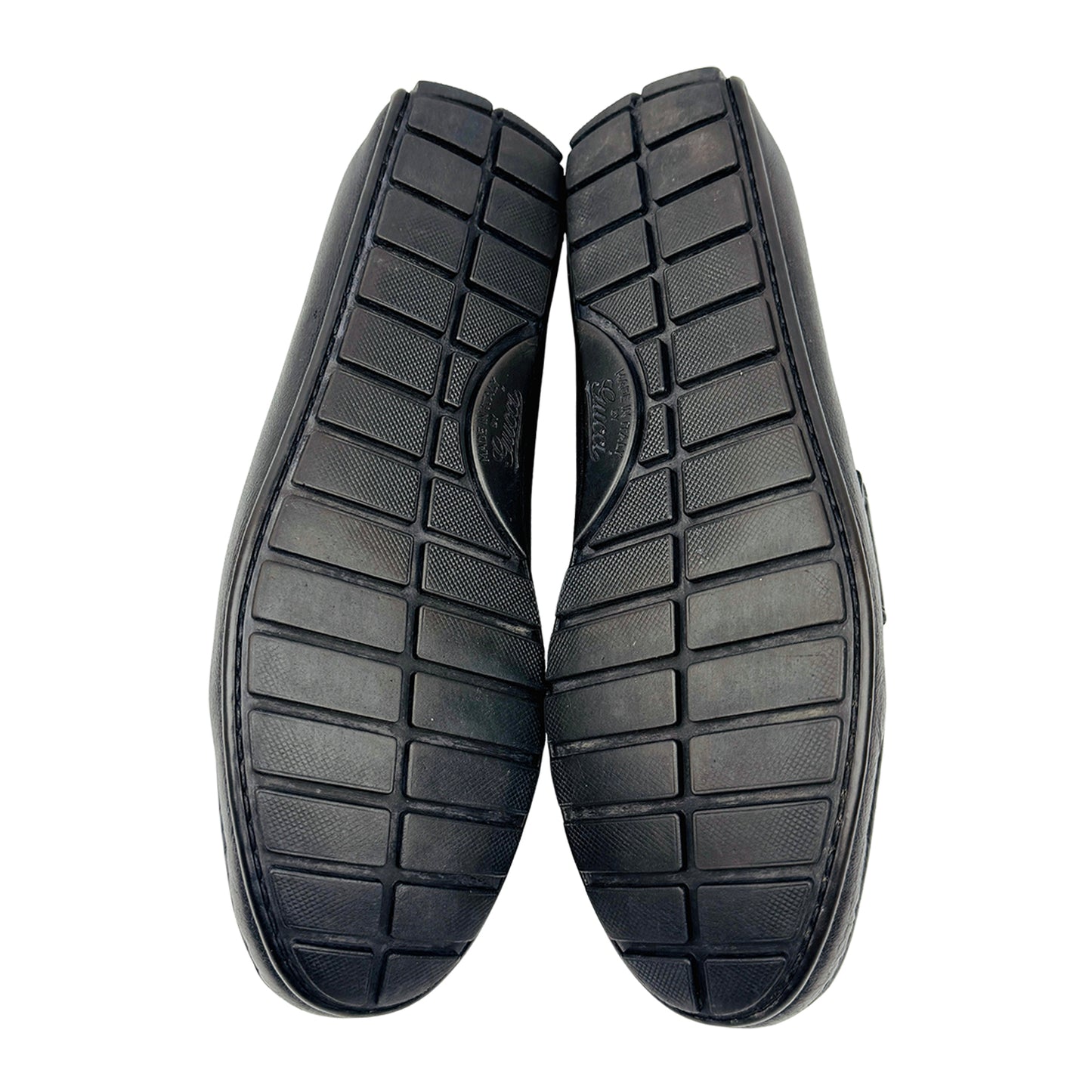 Gucci Black Leather Loafers (Size 39) - 322929