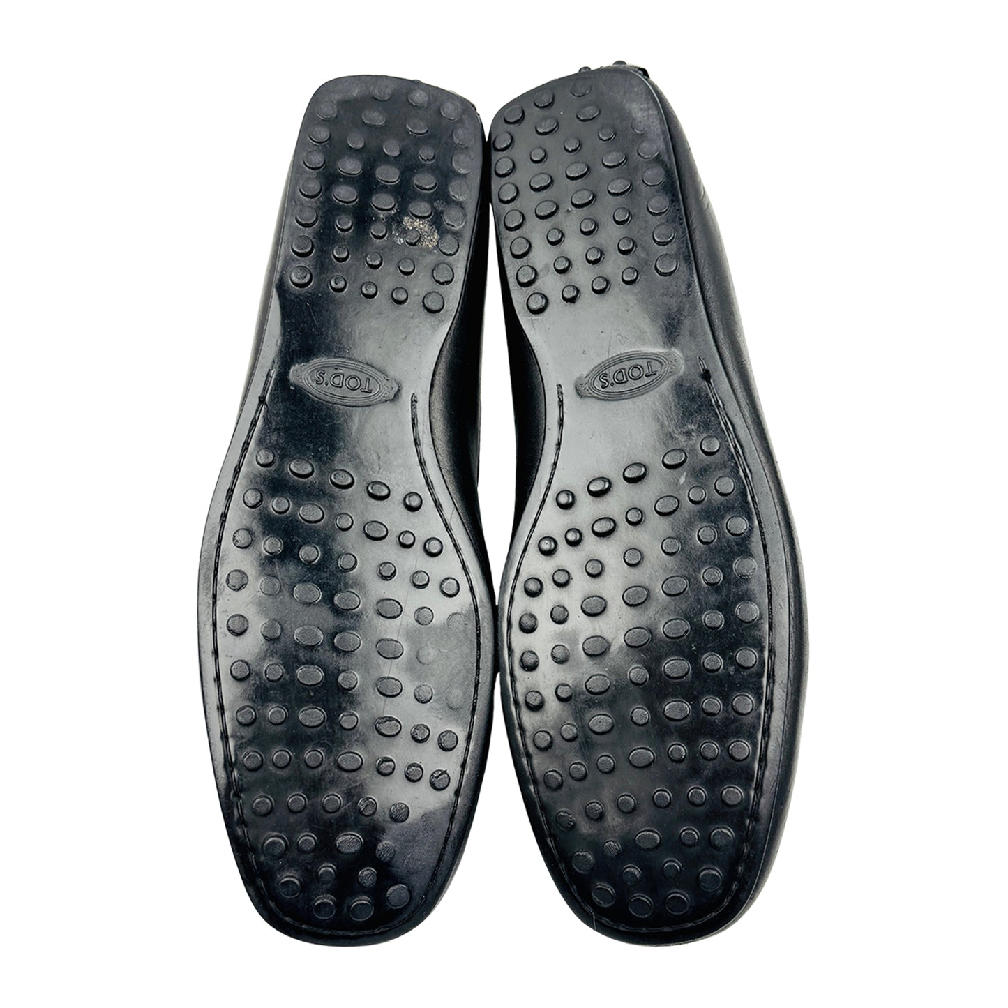 Tods Men's Black Gommino Driving Loafers (Size 43/43.5)