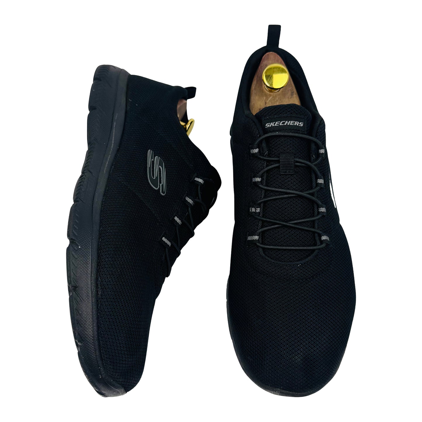 Skechers Summit Black Slip-On Shoes (Size 42) - 8750048 BBk