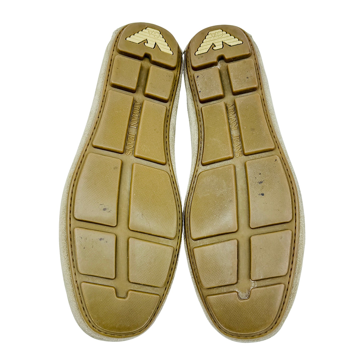 Armani Jeans Men's Beige Loafers (Size 44) - 935588 CC555