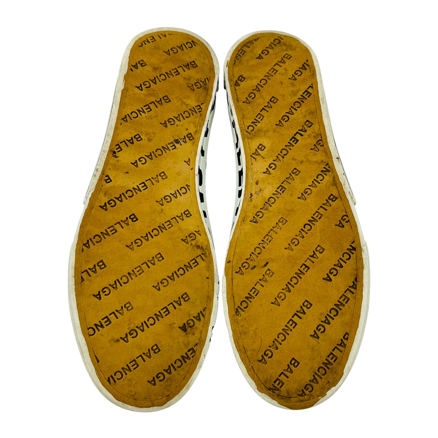 Balenciaga Men's Black Canvas Sneakers (Size 42/42.5)