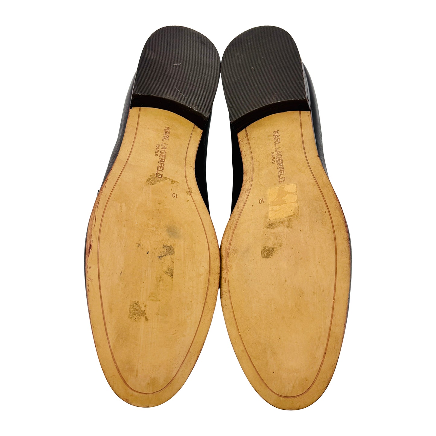 Karl Lagerfeld Cabana Bit Brown Loafers (Size 41/41.5)