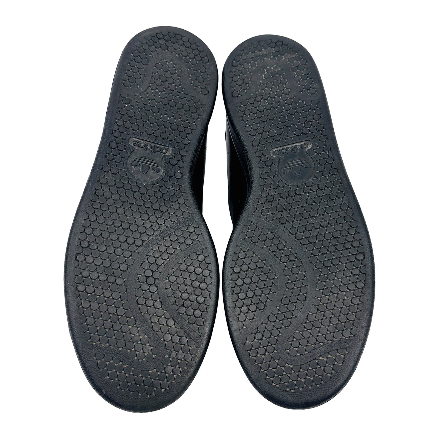 Outsole image of Adidas Men's Stan Smith Black Sneakers (Size 42.5) - M20327