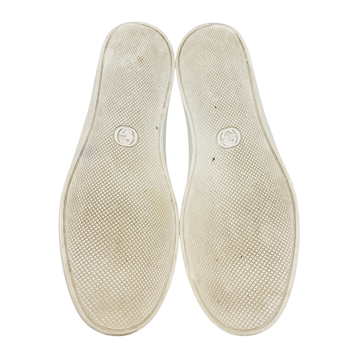 Gucci GG Signature Black Slipon Shoes (Size 46.5/47) - 407364
