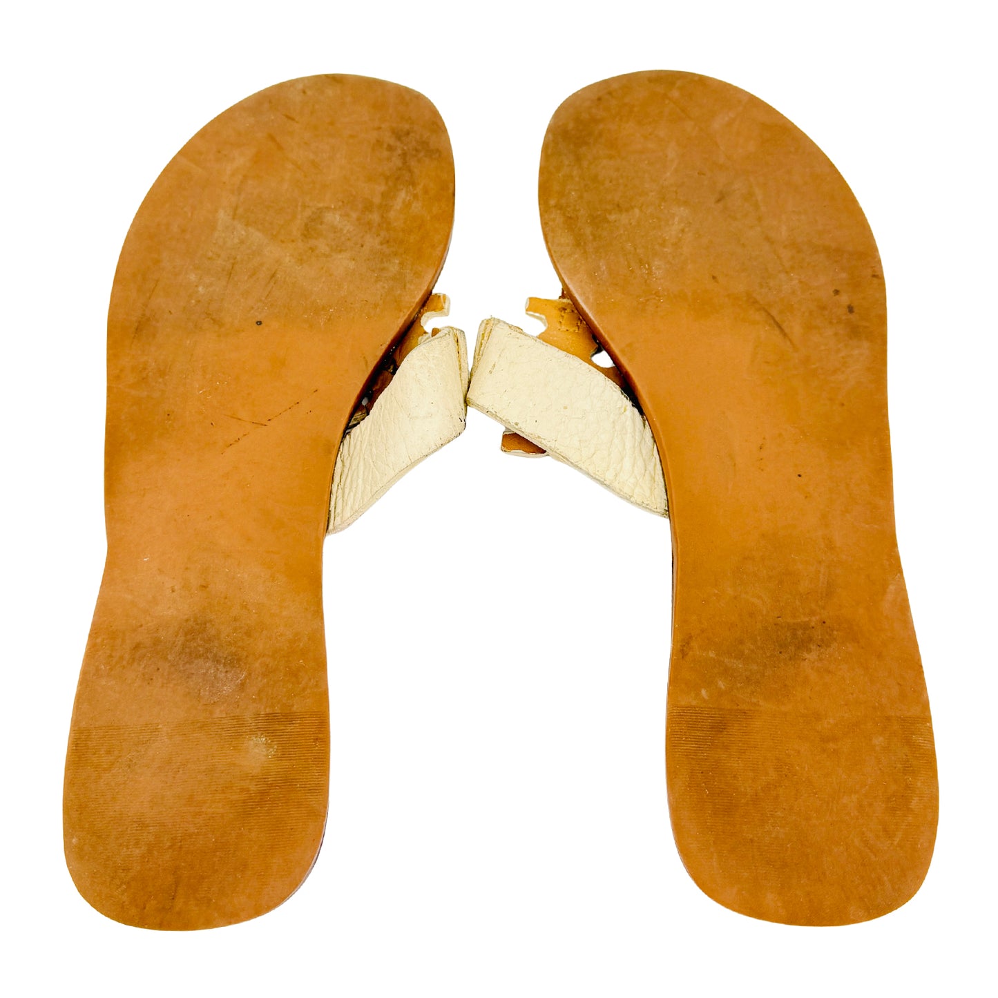 Tory Burch Women's Moore 'Ivory' Flip Flops (Size 38.5)