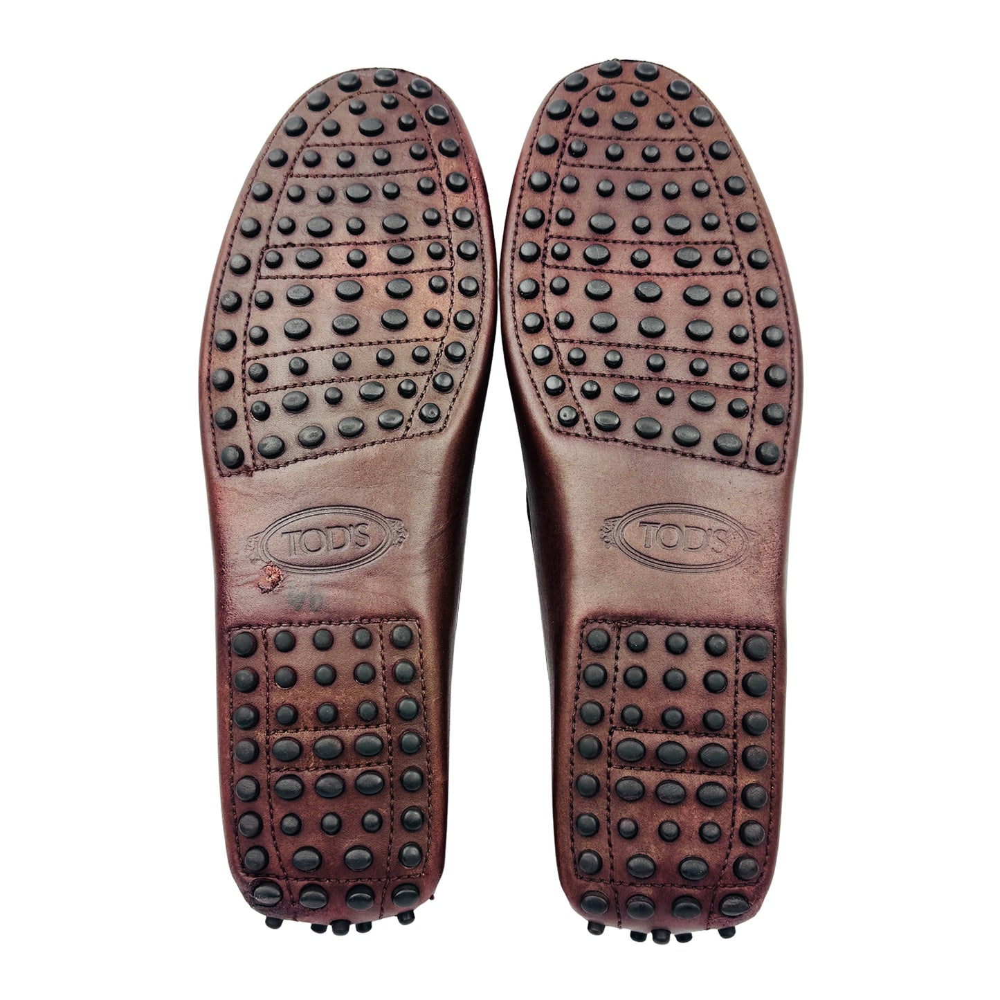 Tod's Brown Leather Gommino Driving Loafers (Size 42)