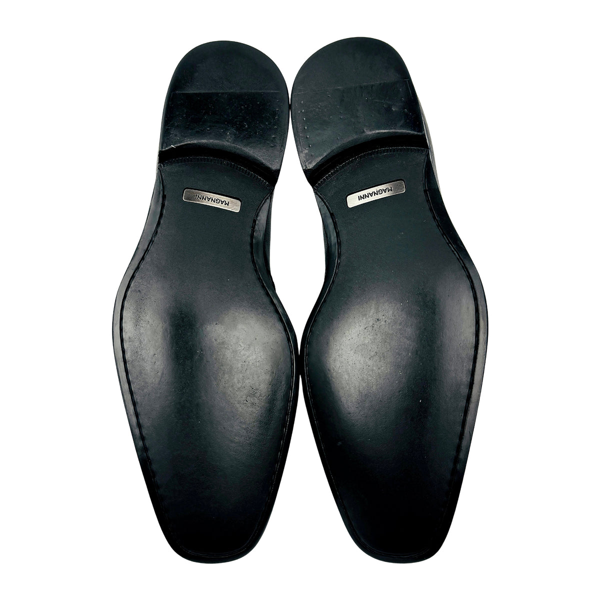 Magnanni Dominguez Black Leather Loafers (Size 42.5) - 12655