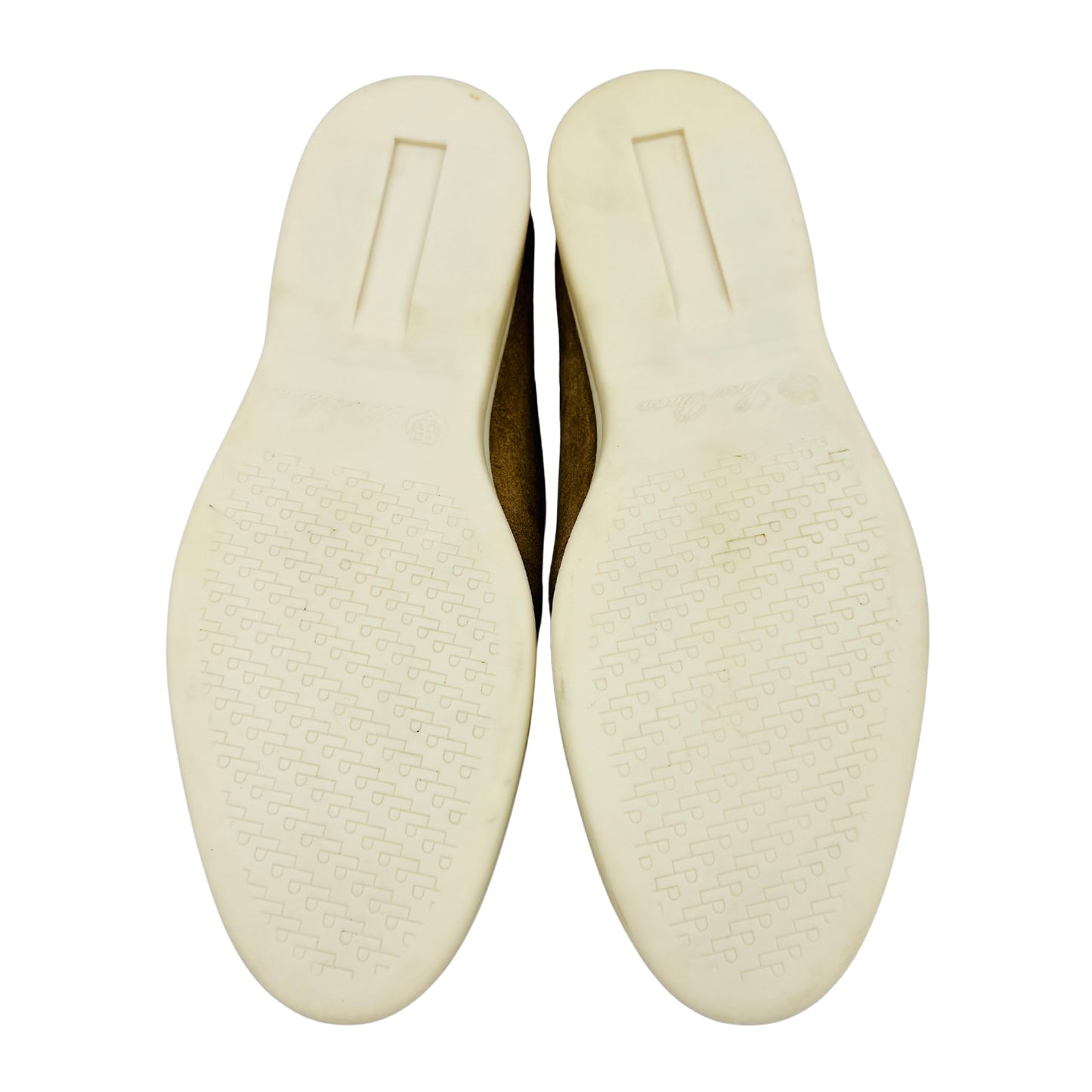 Loro Piana Open Walk Brown Suede Shoes (Size 38)