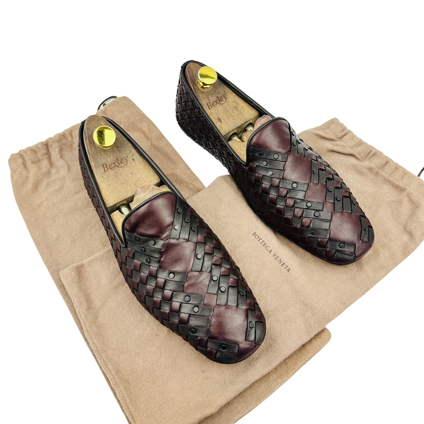 Bottega Veneta Intrecciato Leather Loafers (Size 42.5)
