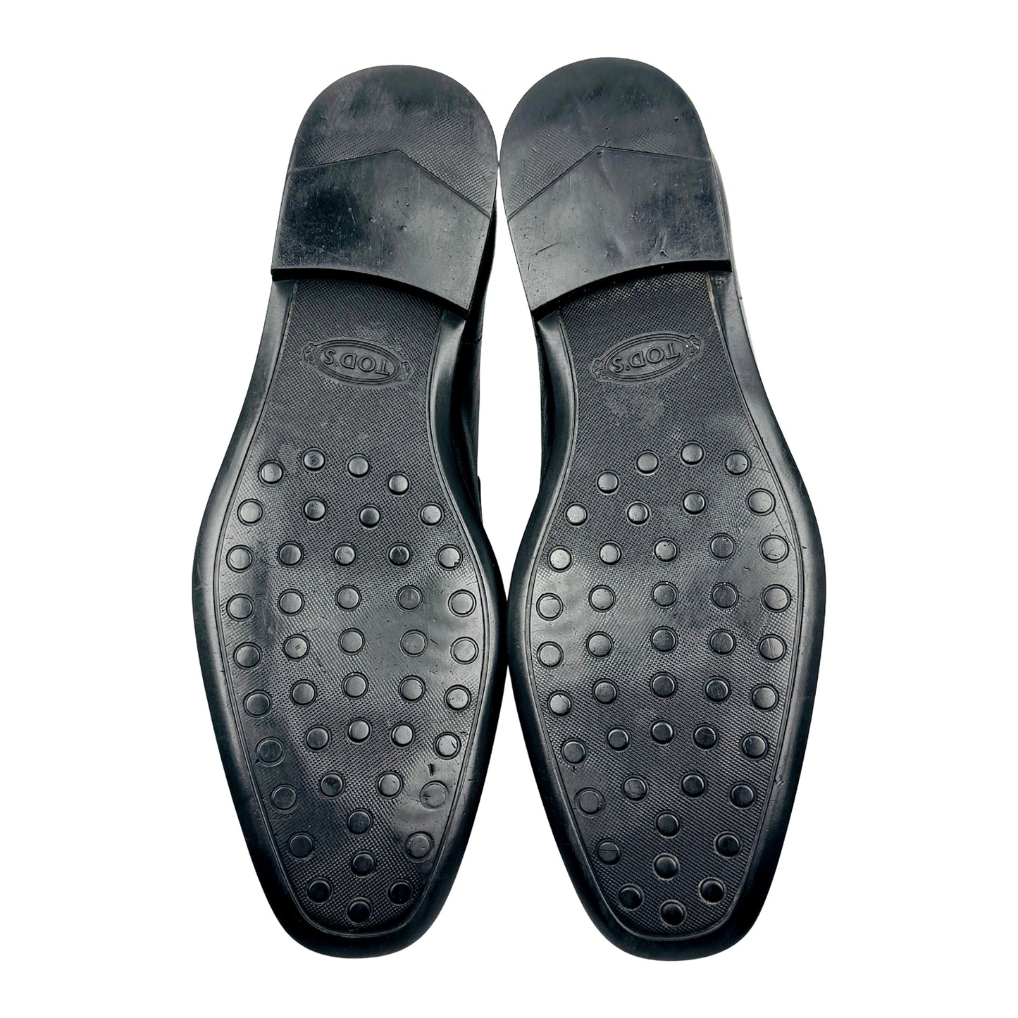 Tod's Black Leather Penny Loafers (Size 42)