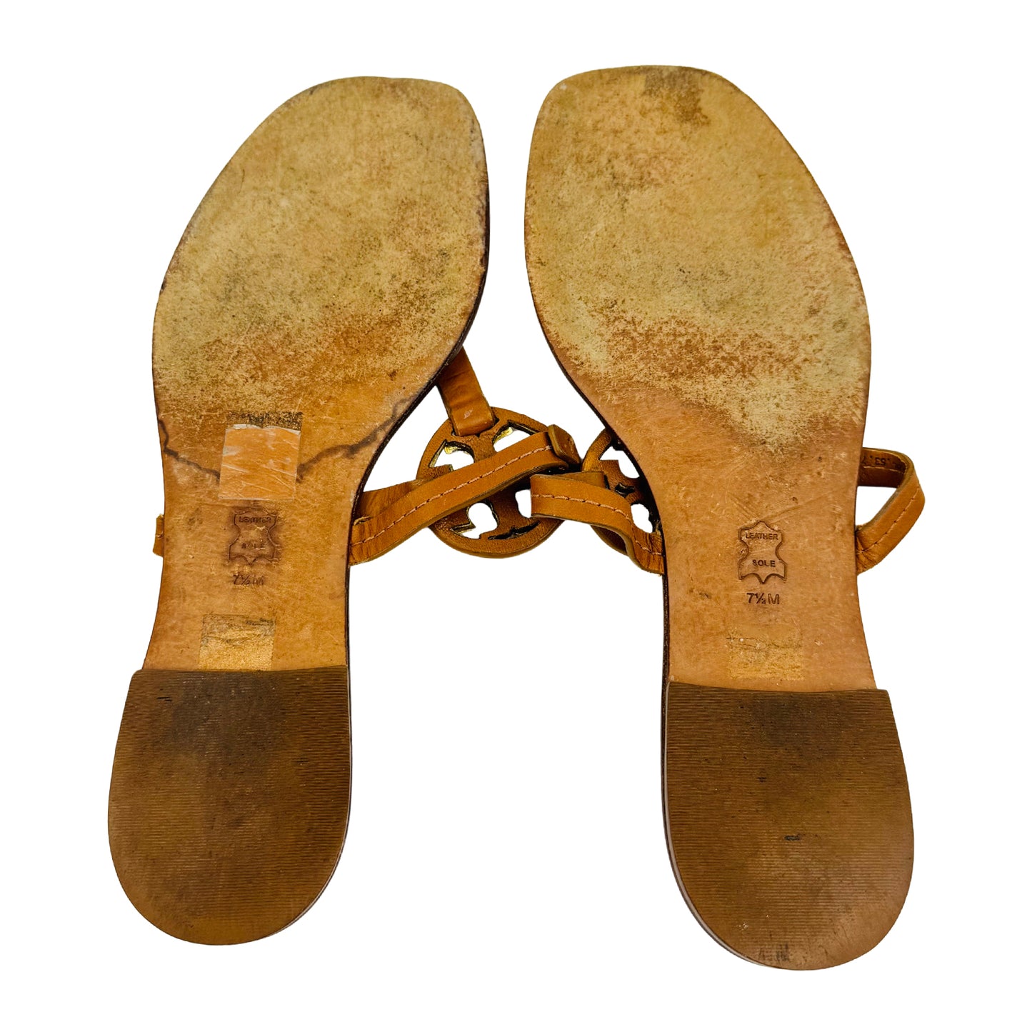 Tory Burch Women's Miller Brown Slippers (Size 37.5)