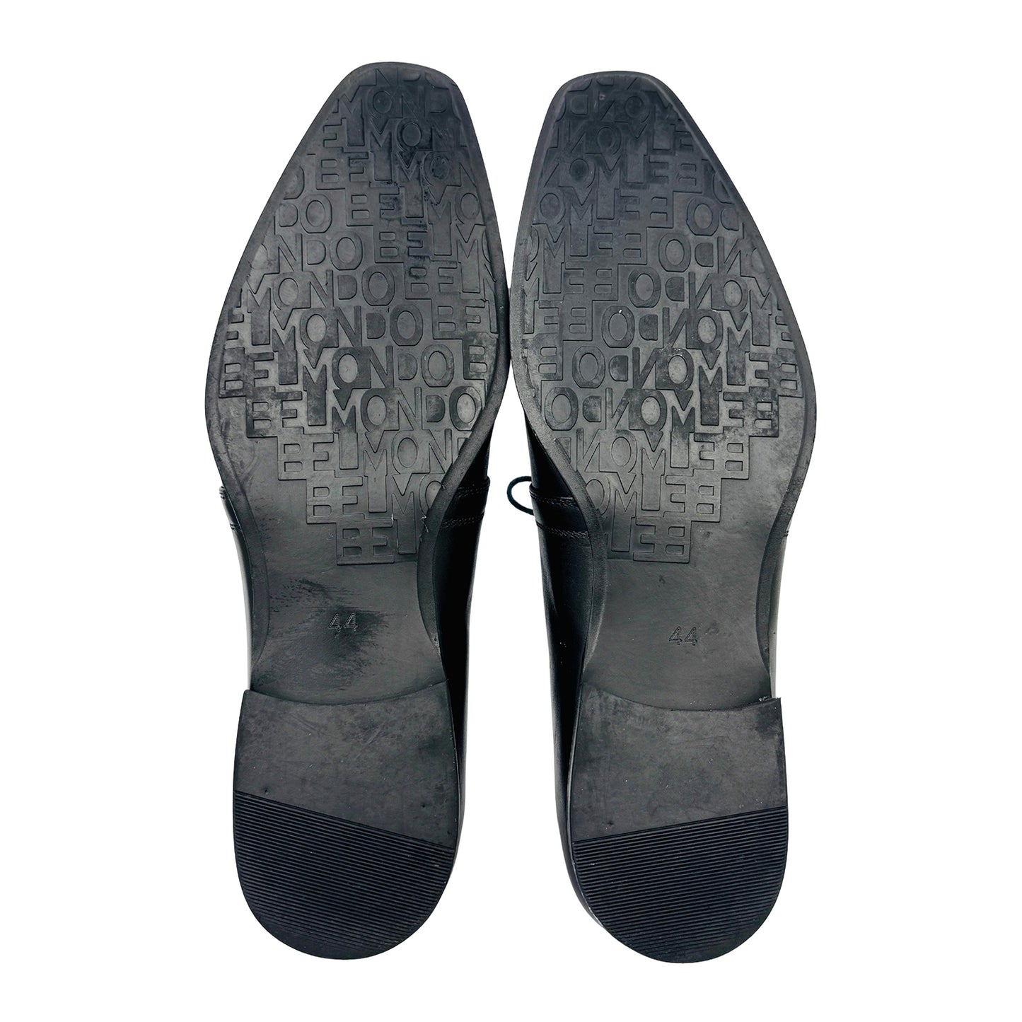 Belmondo Men's Black Derby Shoes (Size 44/44.5)