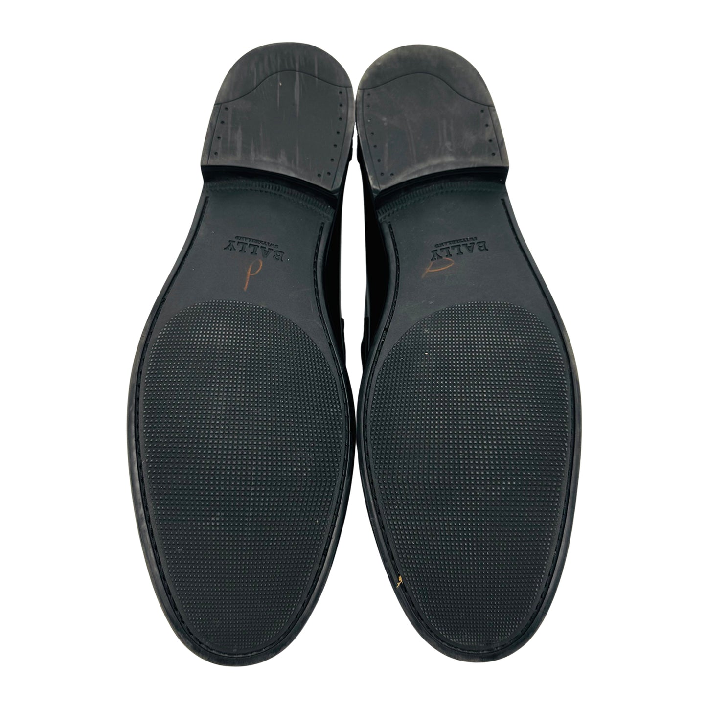 Bally Men's Colbar Black Leather Loafers (Size 45/45.5)