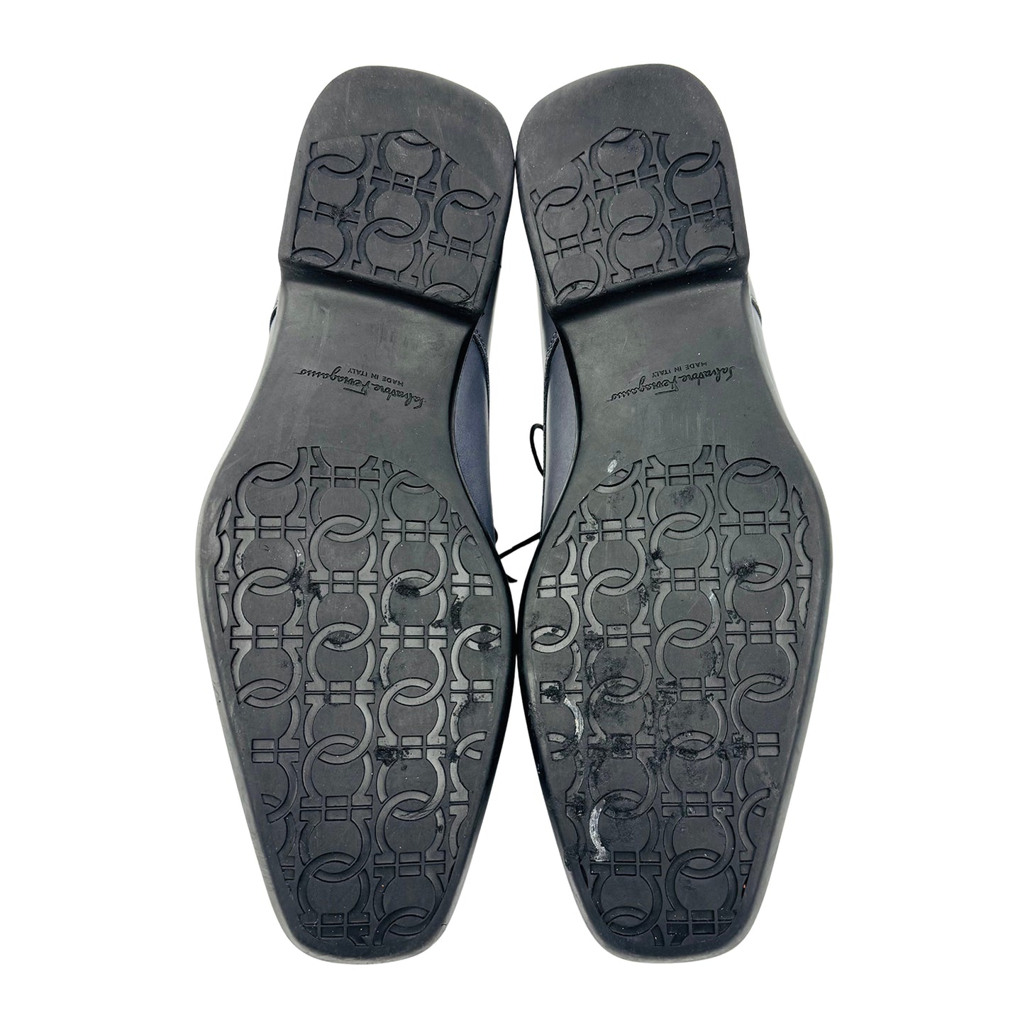 Salvatore Ferragamo Cantu 1 Grey Oxfords (Size 43.5)