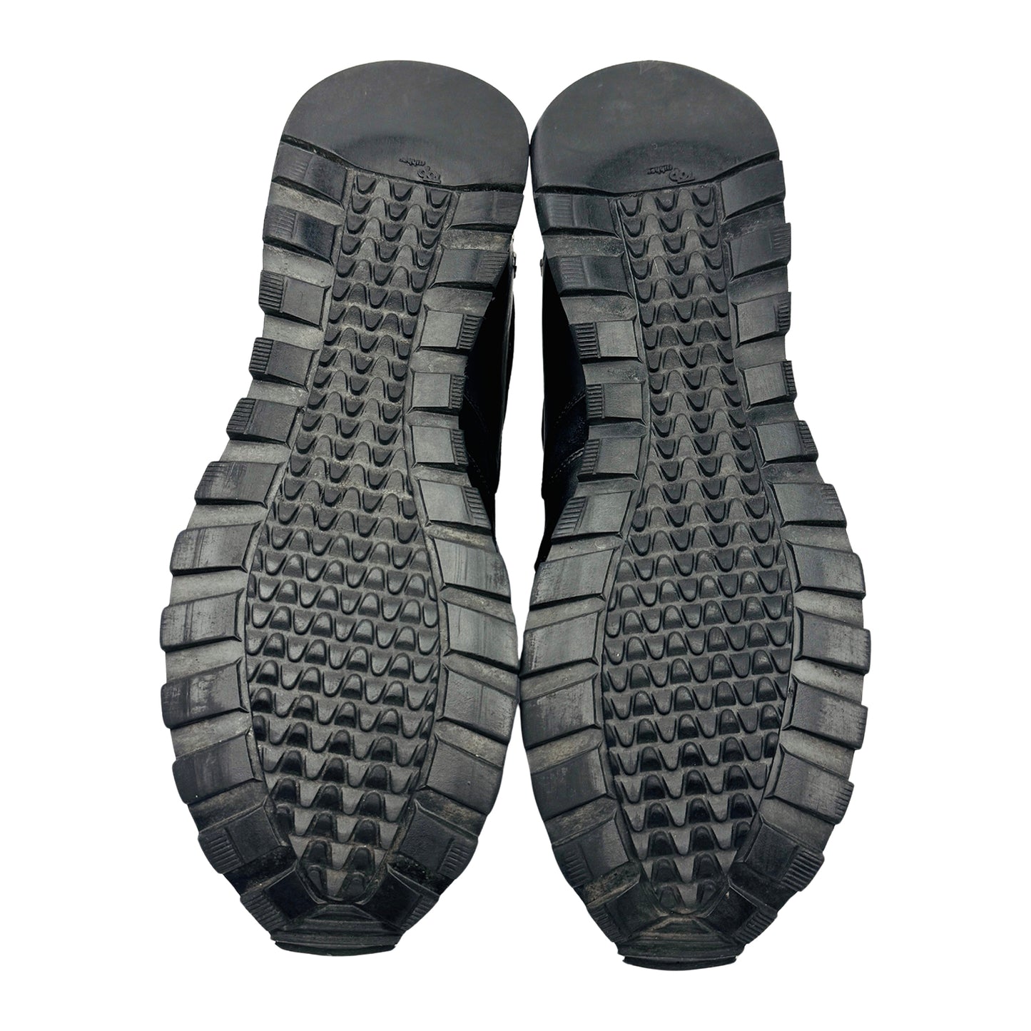 Philipp Plein Black Leather & Suede Sneakers (Size 43/43.5)