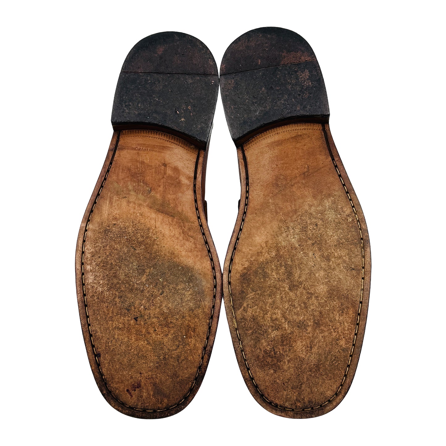 Yves Saint Laurent Men's Cognac Brown Loafers (Size 43)