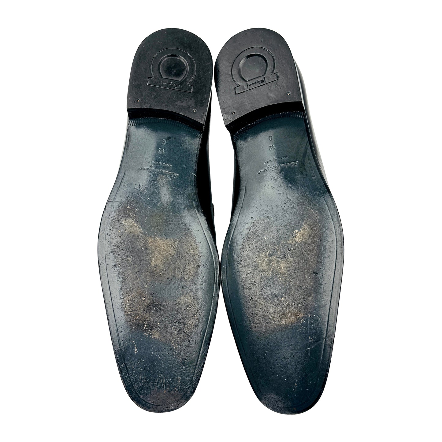 Salvatore Ferragamo Men’s Leather Penny Loafers (Size 45.5/46)
