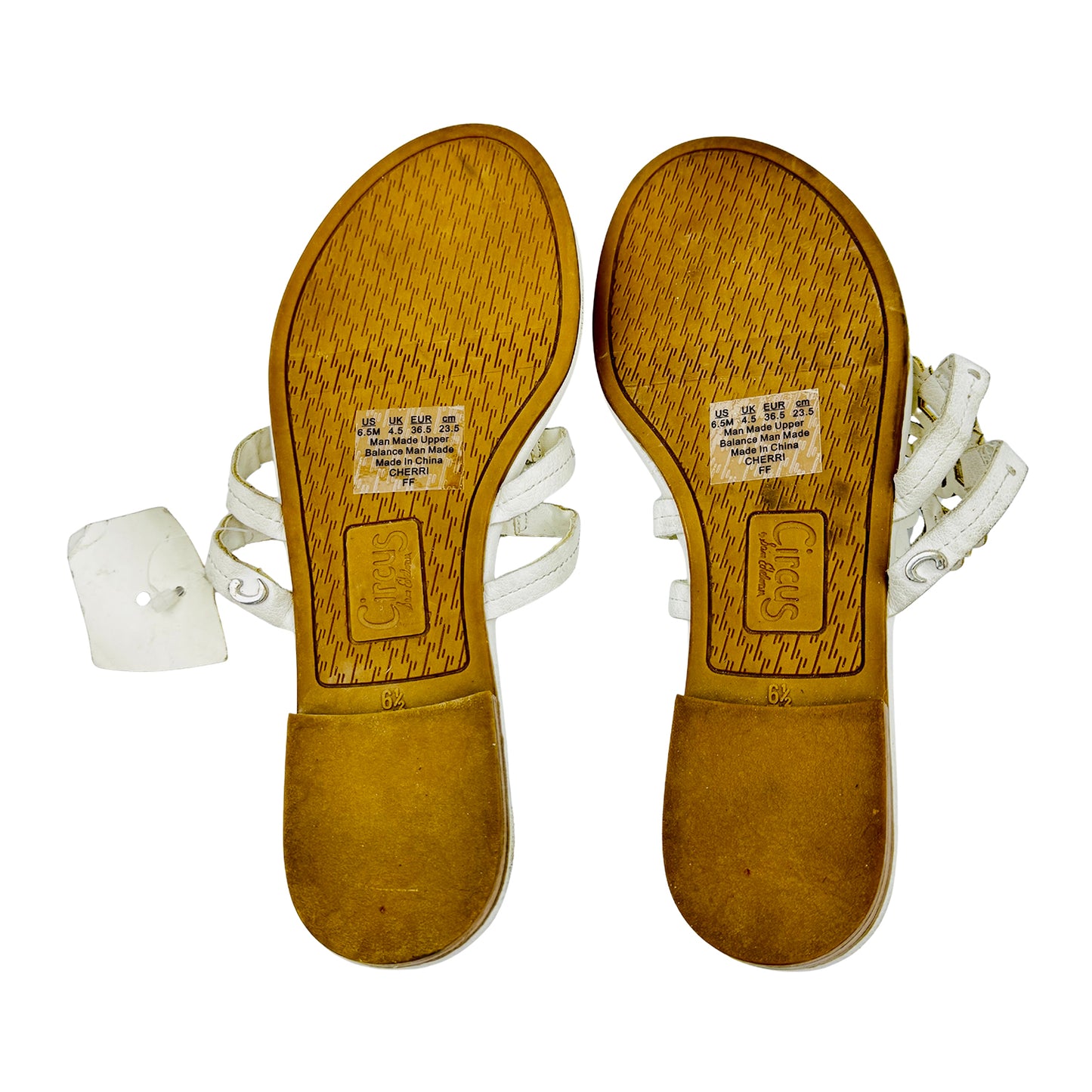 Circus NY Canyon Medallion White Slippers (Size 36.5)